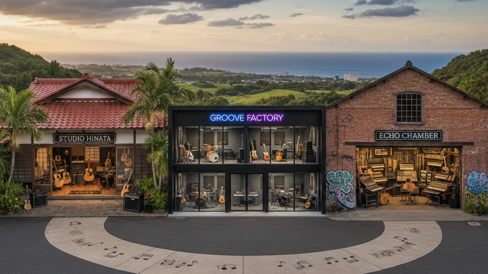 宮崎の楽器が使えるレンタルスタジオ（音楽スタジオ）5選！