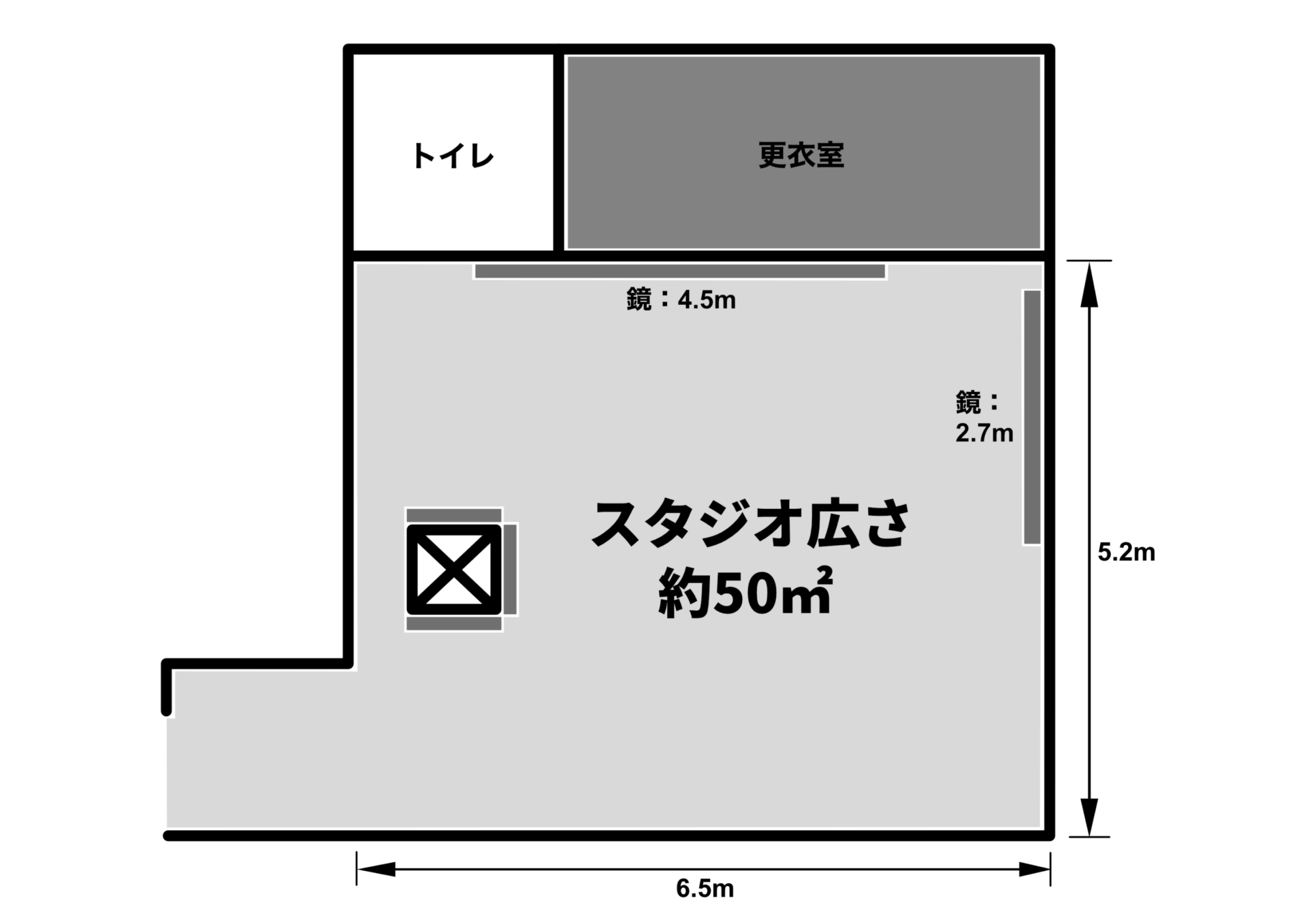 京都出町柳の格安レンタルスタジオ｜レンタルスタジオ Dancers出町柳店
